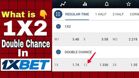 double chance in 1xbet